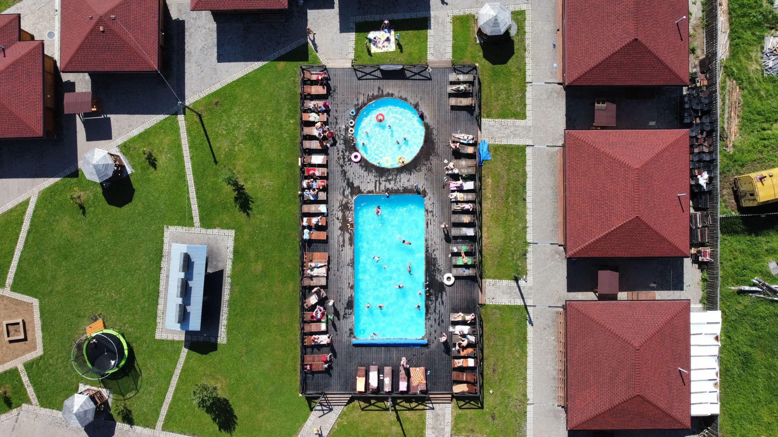 Swimming pool renovation and equipment permit project