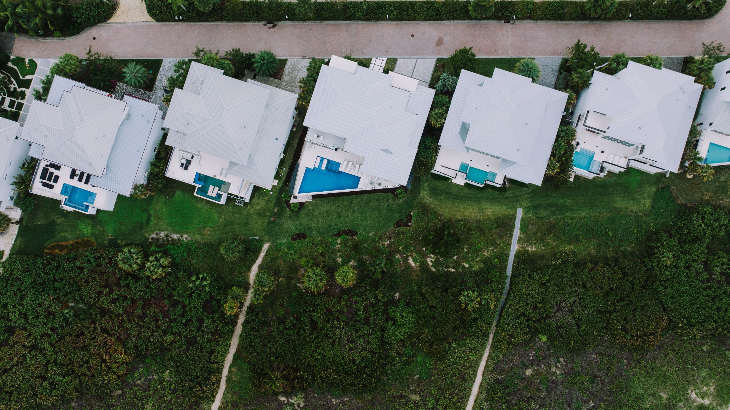 Residential swimming pool project requiring a permit site plan
