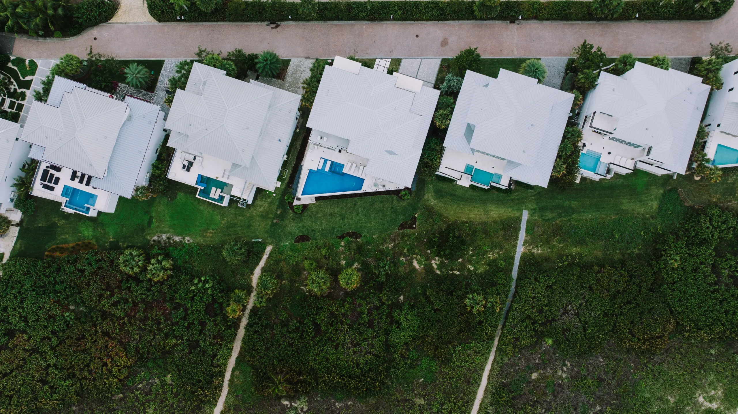 Residential swimming pool project requiring a permit site plan