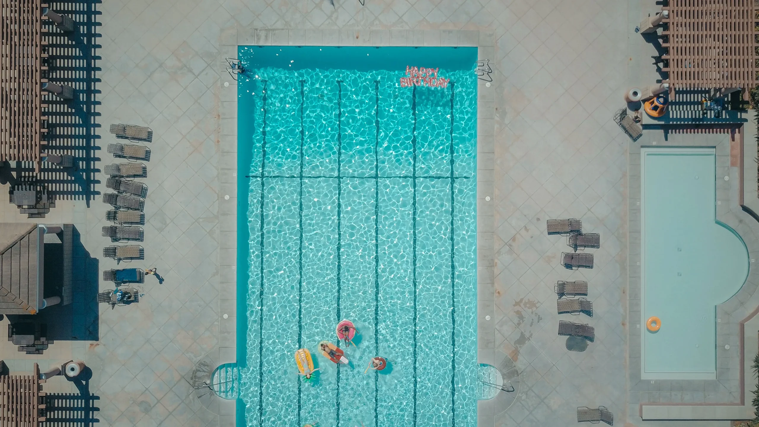 Inground swimming pool permit site plan project