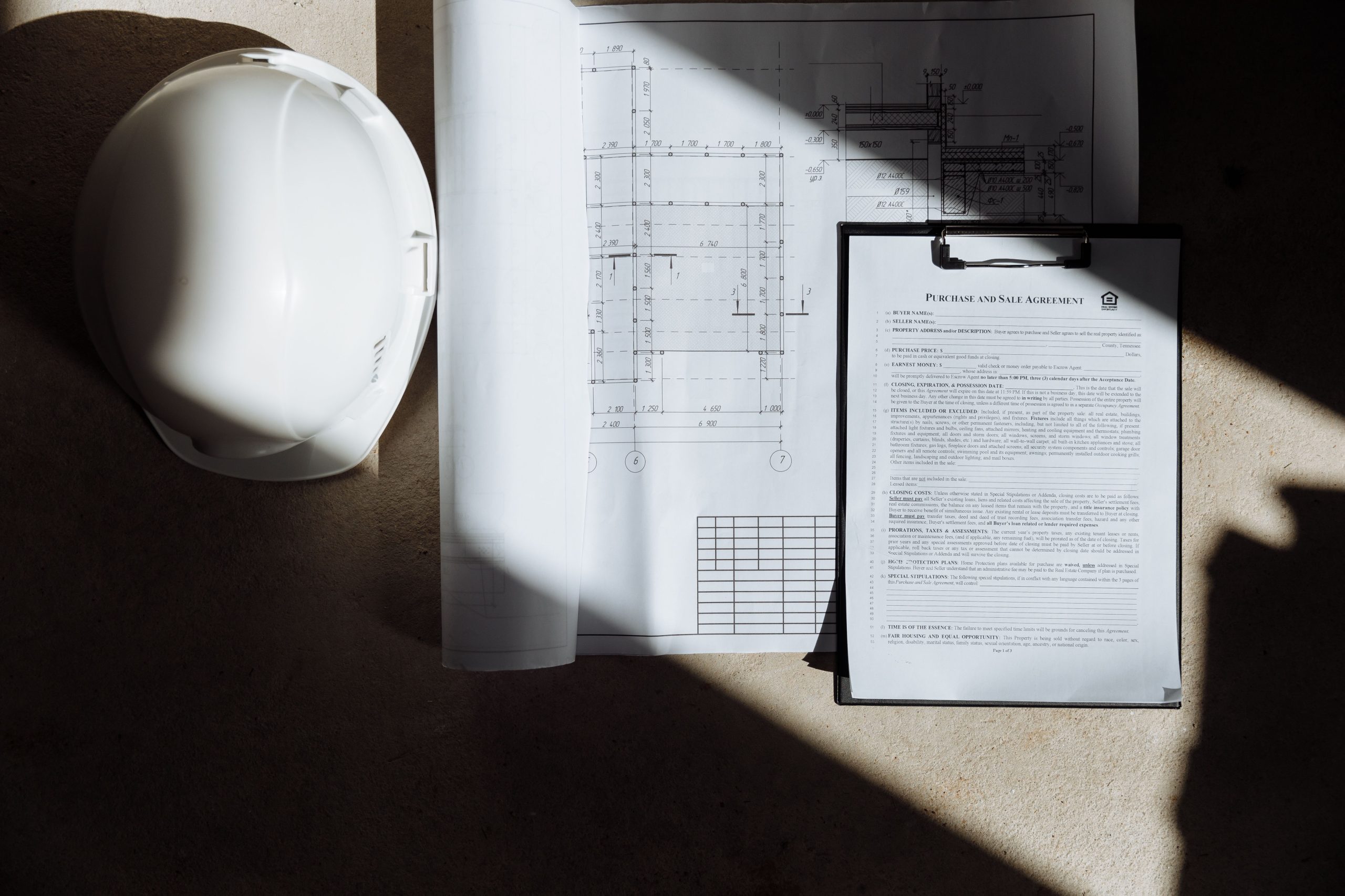 Trade permit application and plan coordination